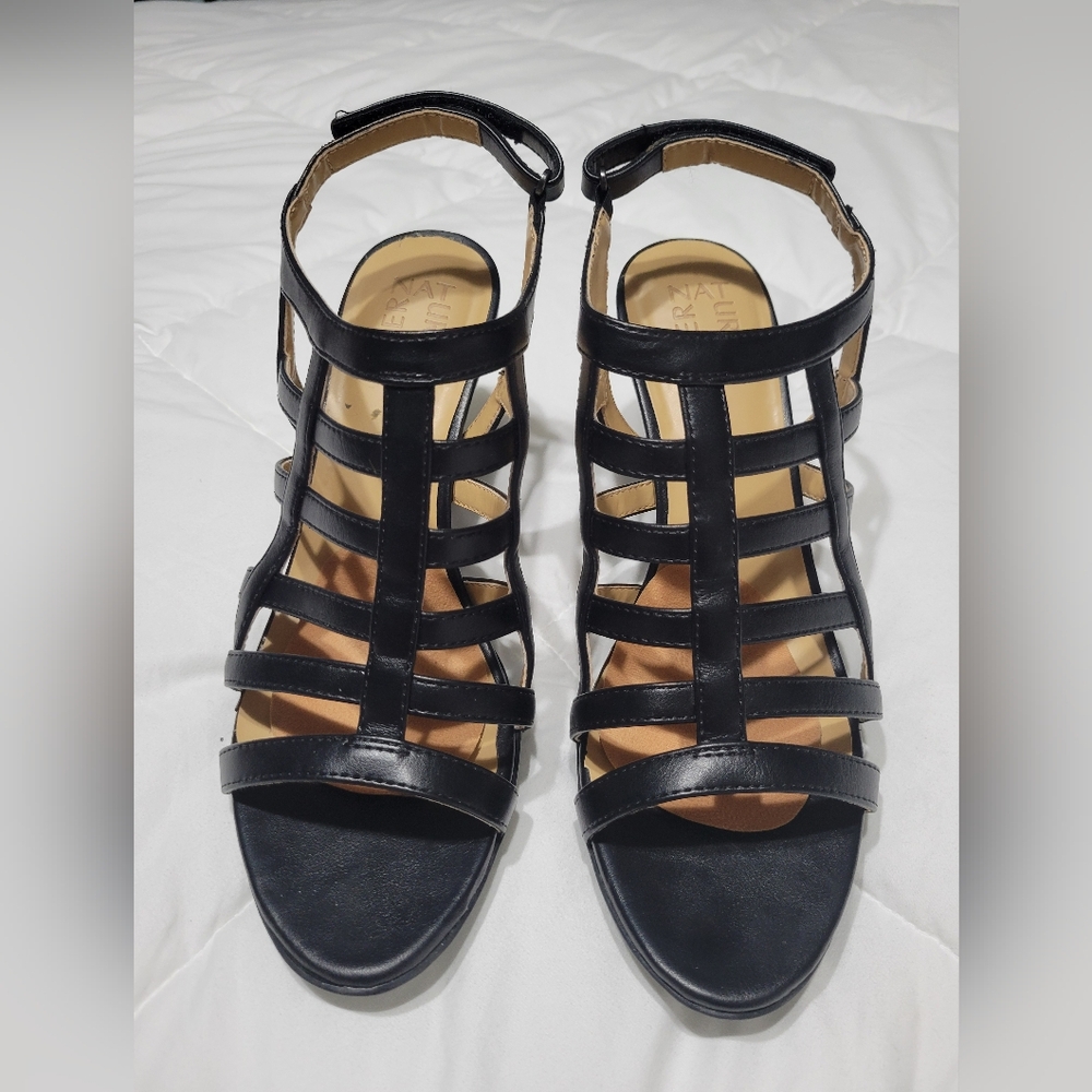 Black high heels